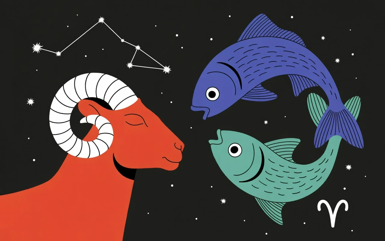 Aries y Piscis