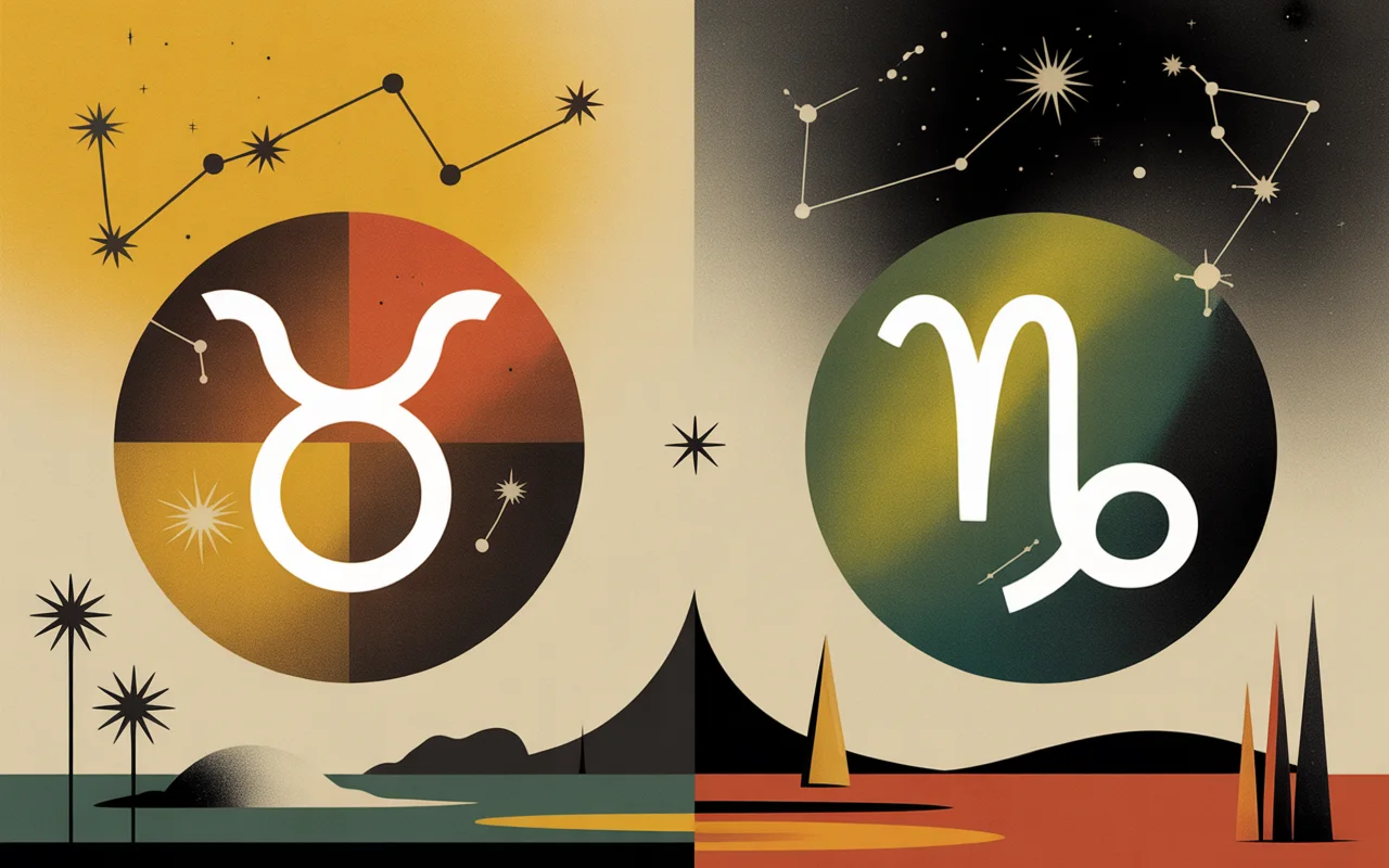 Tauro y Capricornio